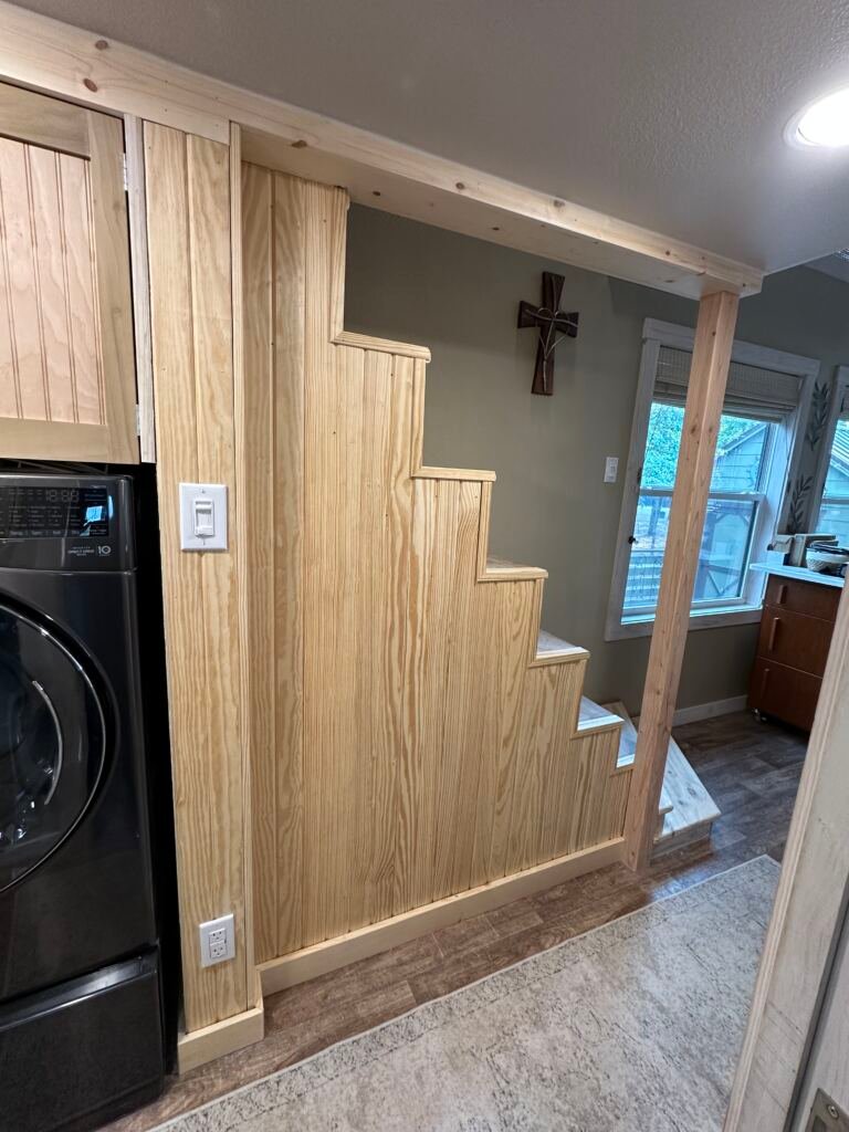 Stair remodel by Berglund Services