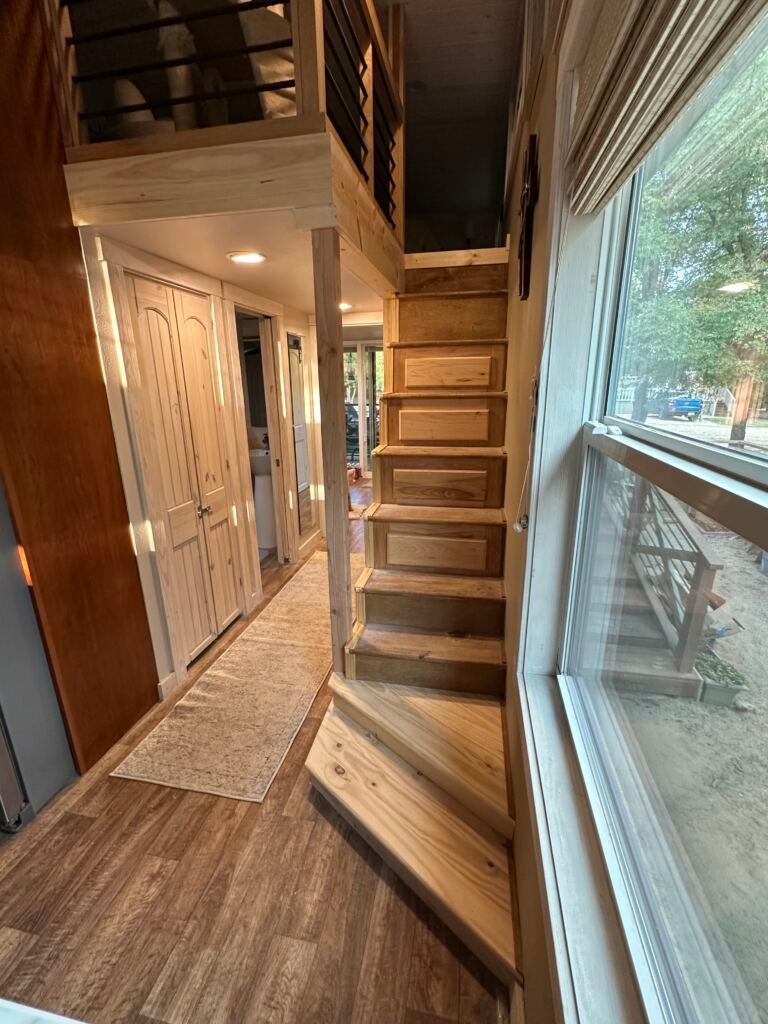 Stair remodel by Berglund Services