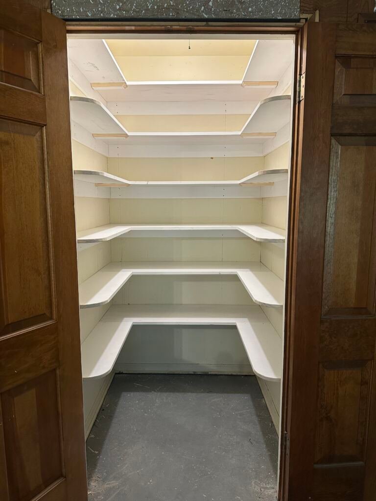 Walk in closet and pantry by Berglund Services