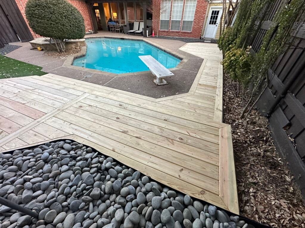 Pool deck by Berglund Services