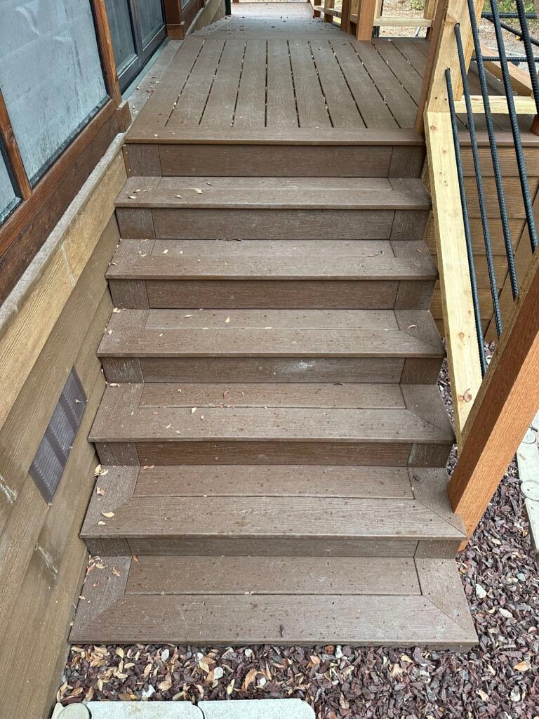 Another deck / ramp job complete by Berglund Services