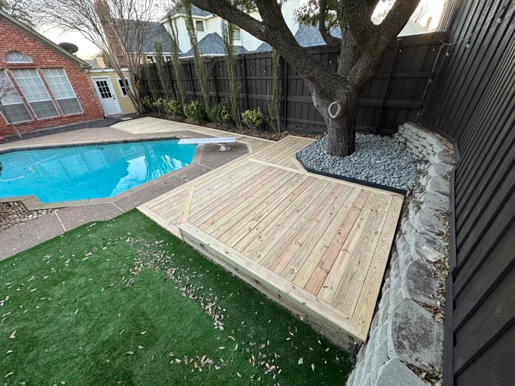 Pool deck